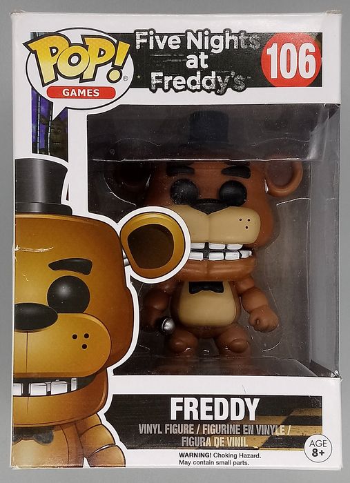 106 Freddy - Five Nights at Freddy's FNAF - Box Damaged Funko POP Funko