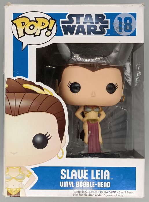 18 Slave Leia - Star Wars (Blue Box) - Box Damaged Funko POP Funko