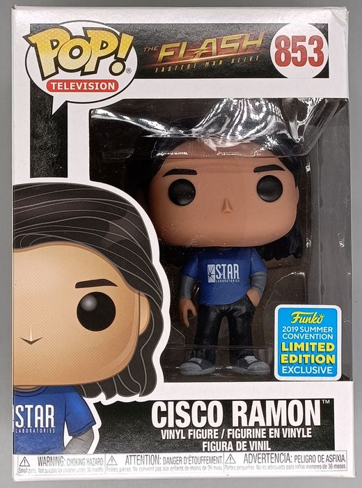 853 Cisco Ramon - The Flash - 2019 Con - Box Damaged Funko POP Funko