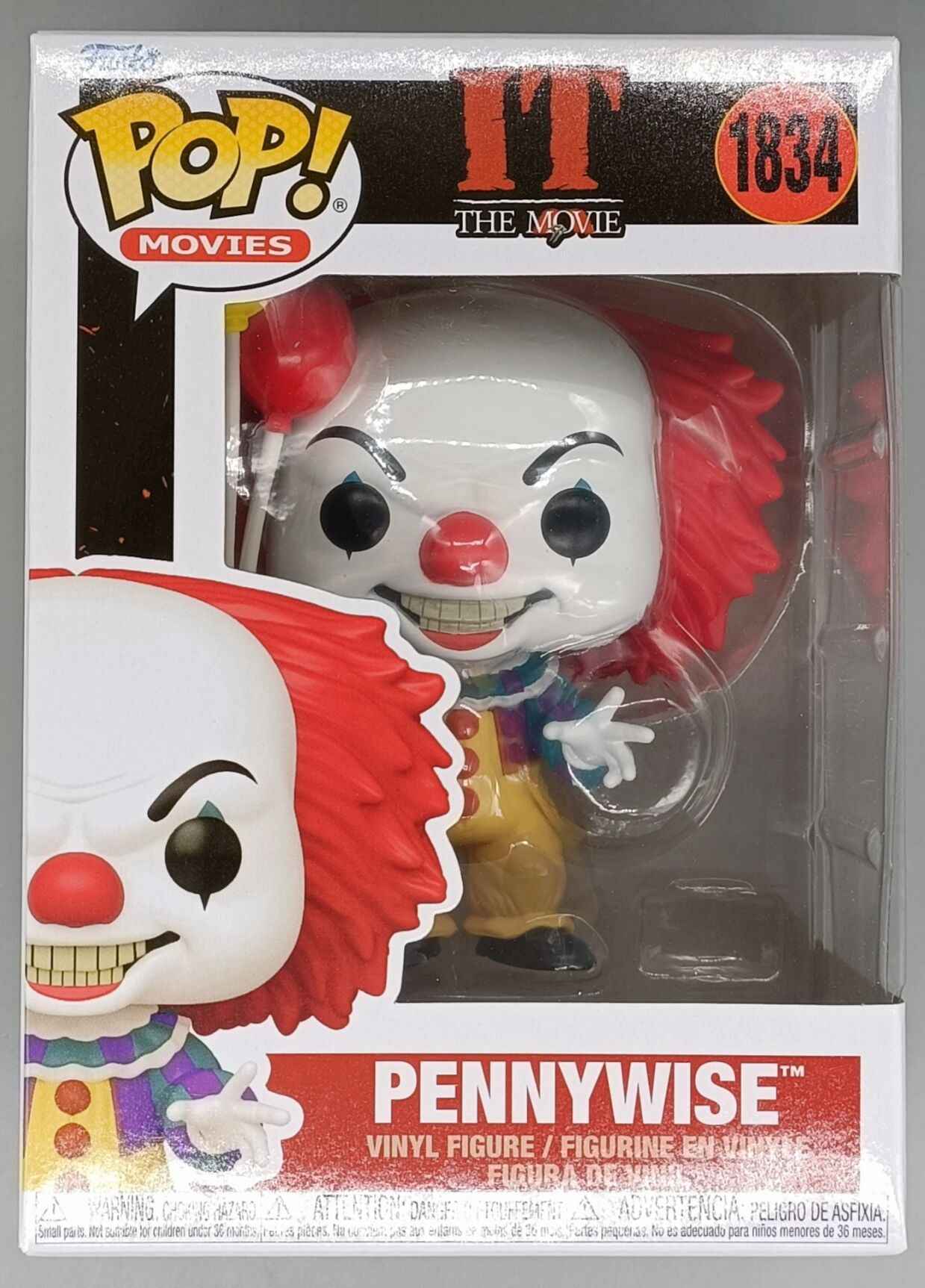 1834 Pennywise w/Ballons - IT The Movie Funko POP - Brand New