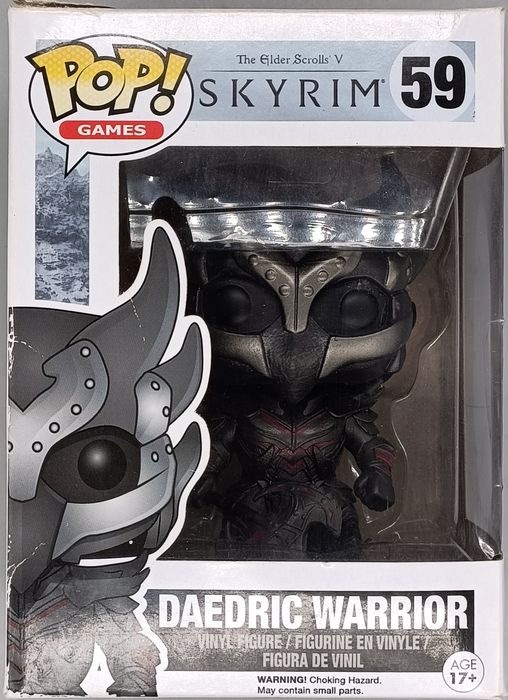 59 Daedric Warrior - Elder Scrolls Skyrim - Funko POP - Box Damaged