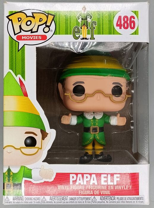 486 Papa Elf - Elf - Box Damaged Funko POP Funko