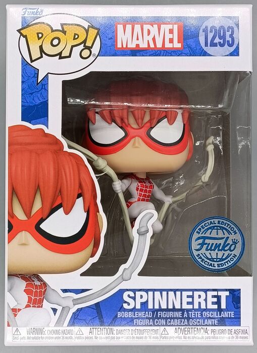 1293 Spinneret - Marvel Spider-Man: Across the Spider-Verse Funko POP - Brand New Funko