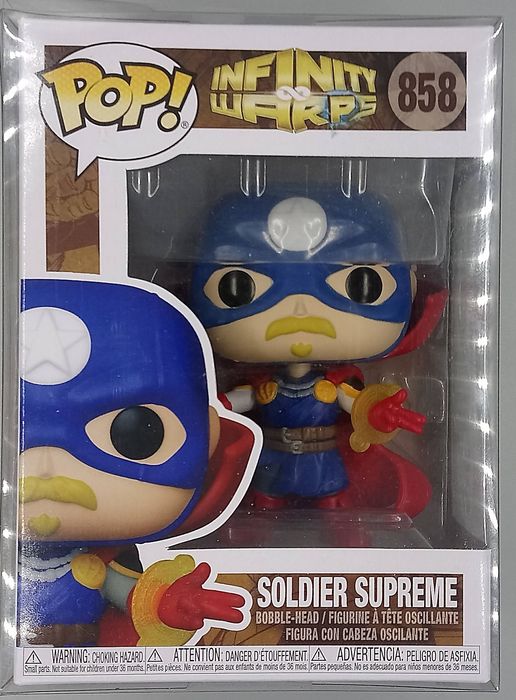 858 Soldier Supreme - Marvel Infinity Warps Funko POP Funko