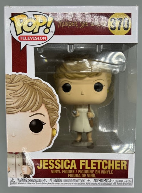 370 Jessica Fletcher - Murder She Wrote - Box Damaged Funko POP Funko