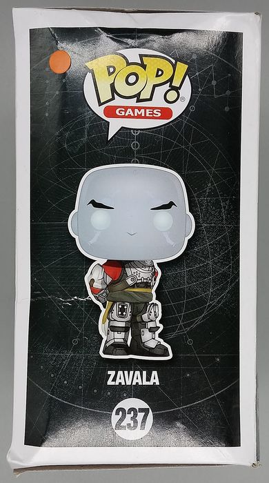 237 Zavala - Destiny - Box Damaged Funko POP