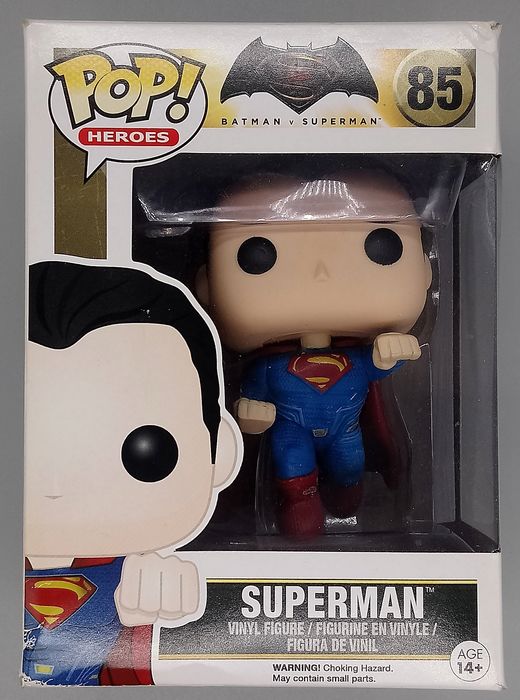 85 Superman - DC Batman vs Superman - Box Damaged Funko POP Funko