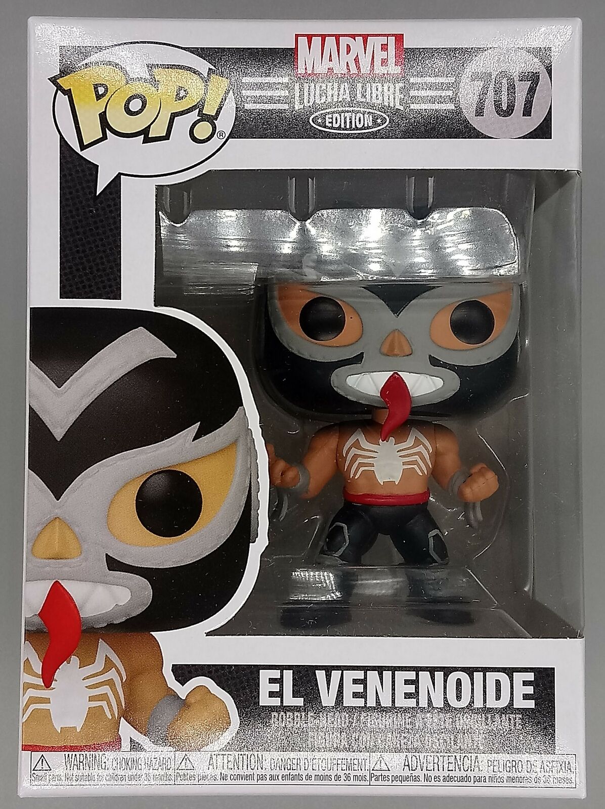 707 El Venenoide (Venom) - Marvel Luchadores Funko POP