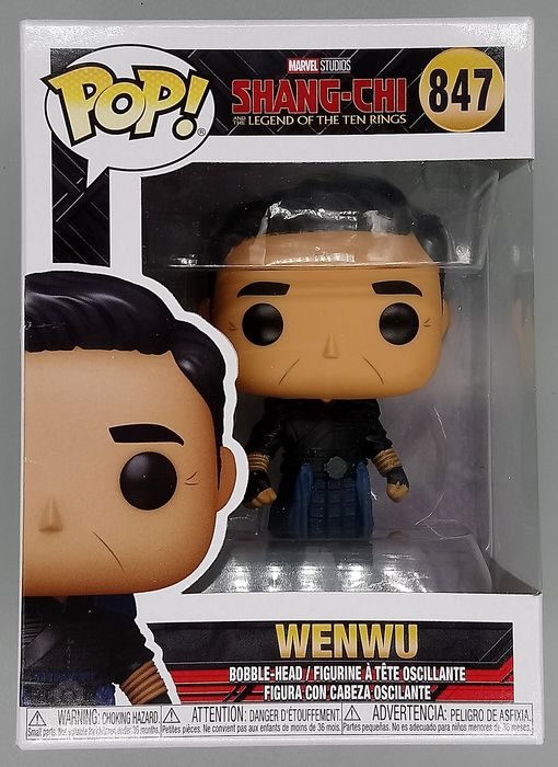 847 Wenwu - Marvel Shang-Chi Ten Rings - Box Damaged Funko POP Funko