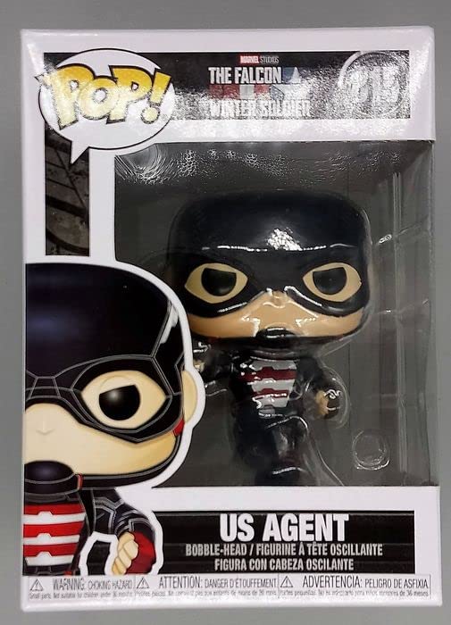 815 US Agent - Marvel Falcon & Winter Soldier - Funko POP - Box Damaged