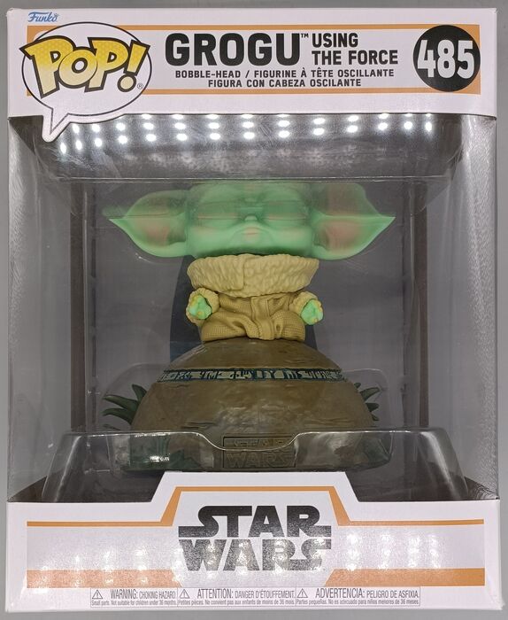 485 Grogu (Using the Force- Lights up) Deluxe - Star Wars Funko POP Funko
