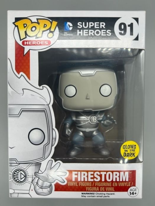 91 Firestorm (White Lantern) - Glow - DC Super Heroes Funko POP Funko