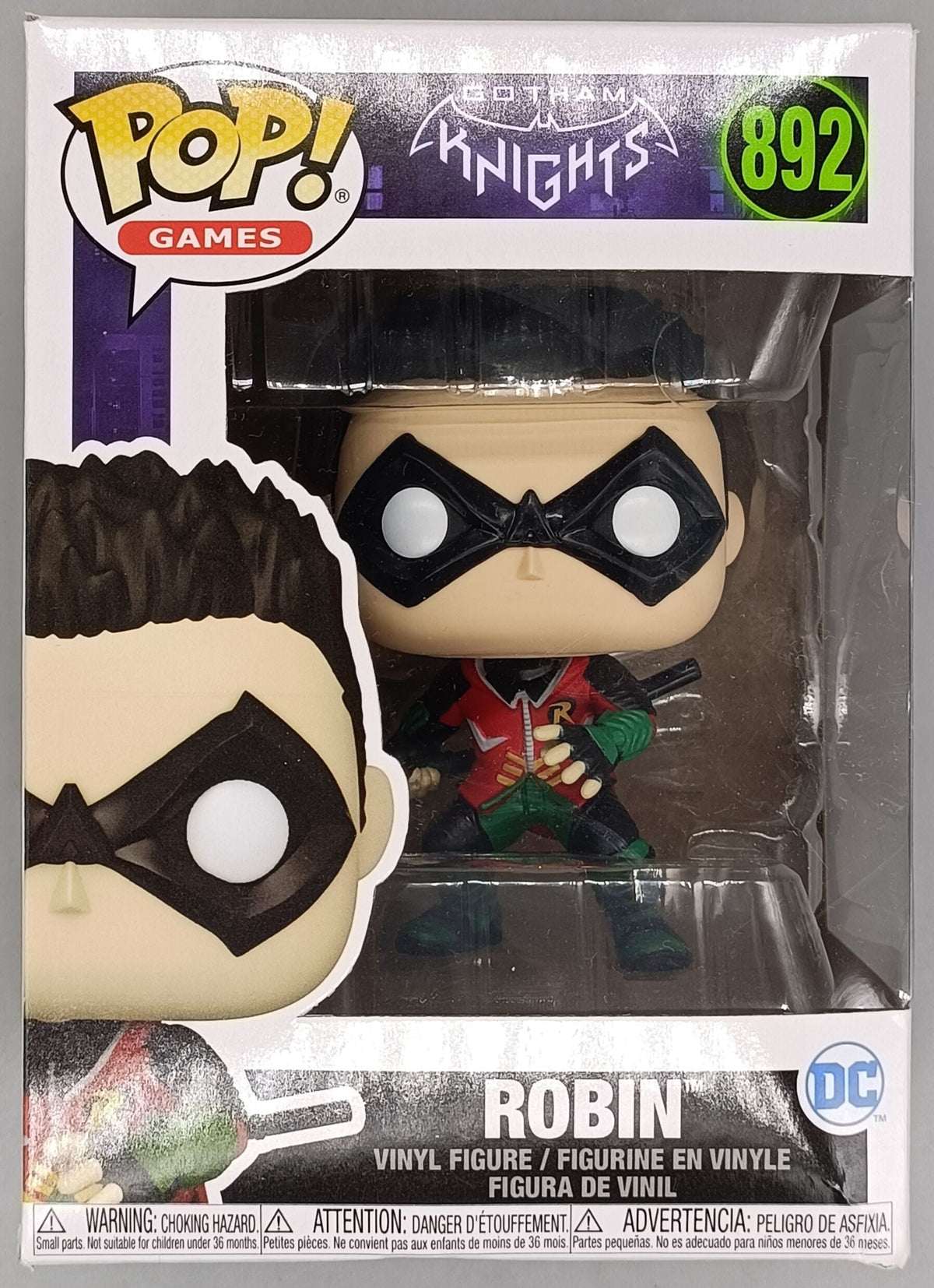 892 Robin - DC Gotham Knights - Box Damaged Funko POP Funko