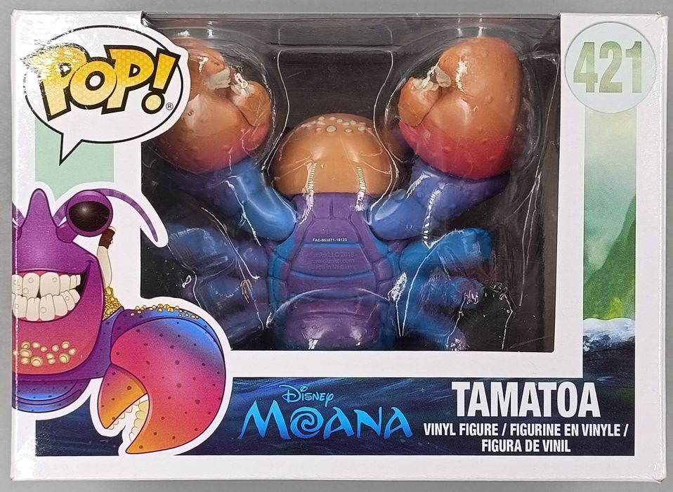 421 Tamatoa - Disney Moana - Funko POP - Box Damaged Funko