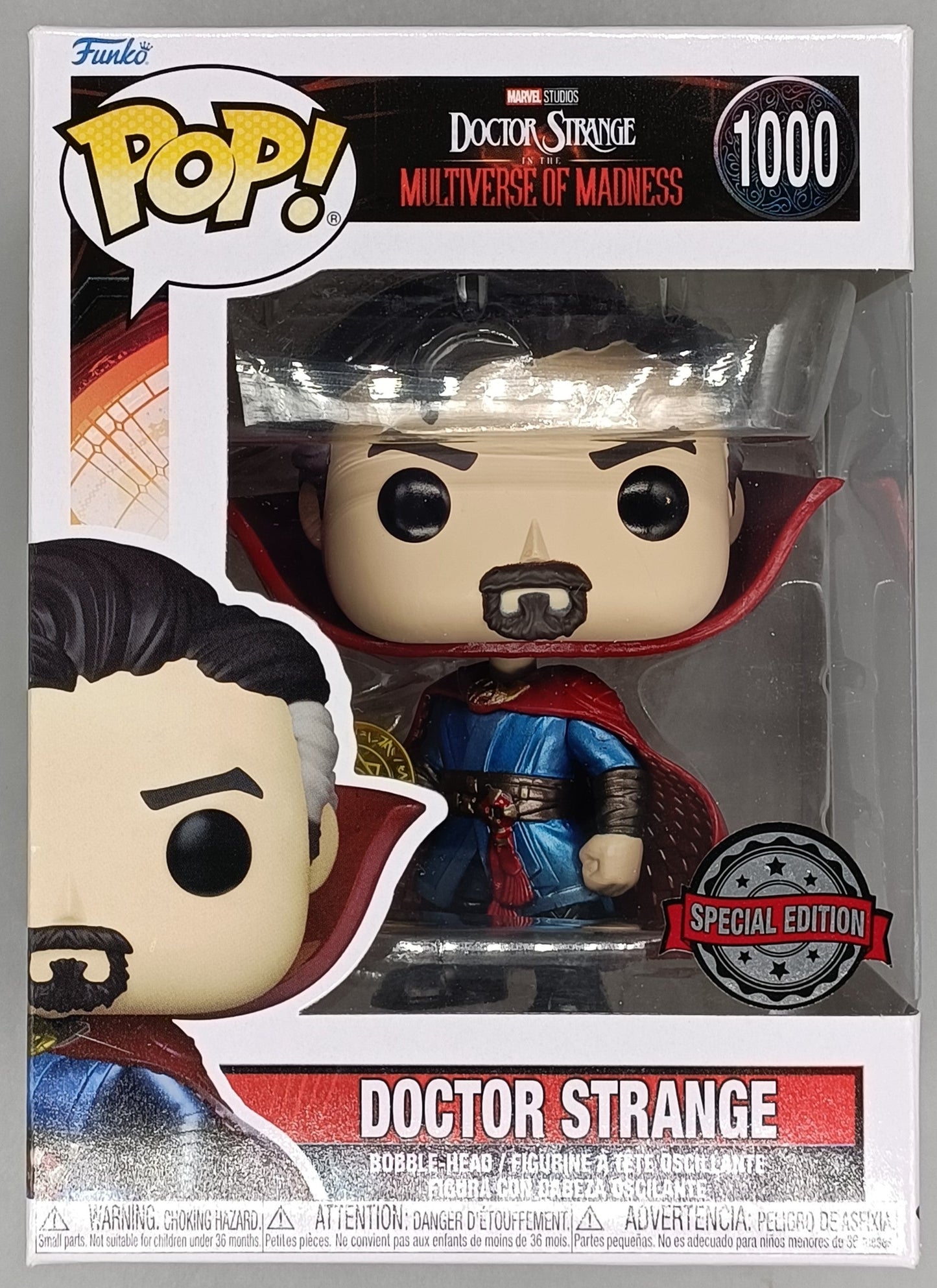 1000 Doctor Strange Metallic Marvel Doctor Strange 2 Funko POP