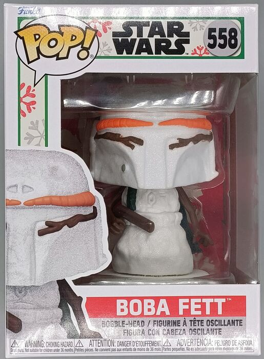 558 Boba Fett (Snowman) Star Wars - Holidays Funko POP Funko