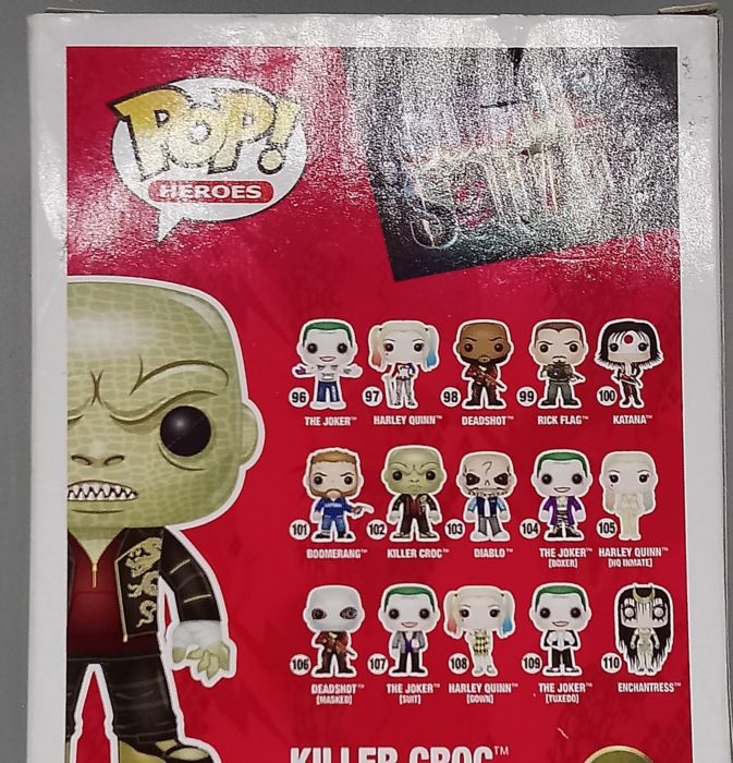 102 Killer Croc - DC Suicide Squad - Box Damaged Funko POP