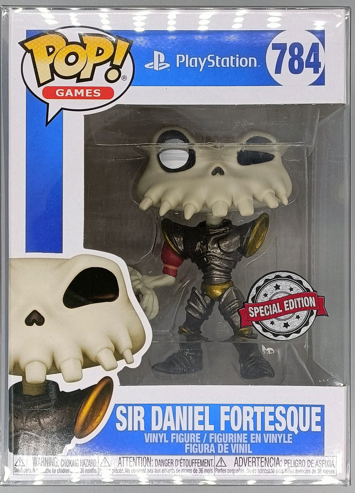 784 Sir Daniel Fortesque - Playstation MediEvil Funko POP Funko