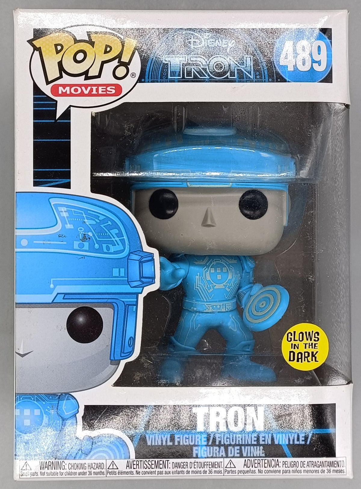 489 Tron - Glow - Disney Tron - Box Damaged Funko POP Funko