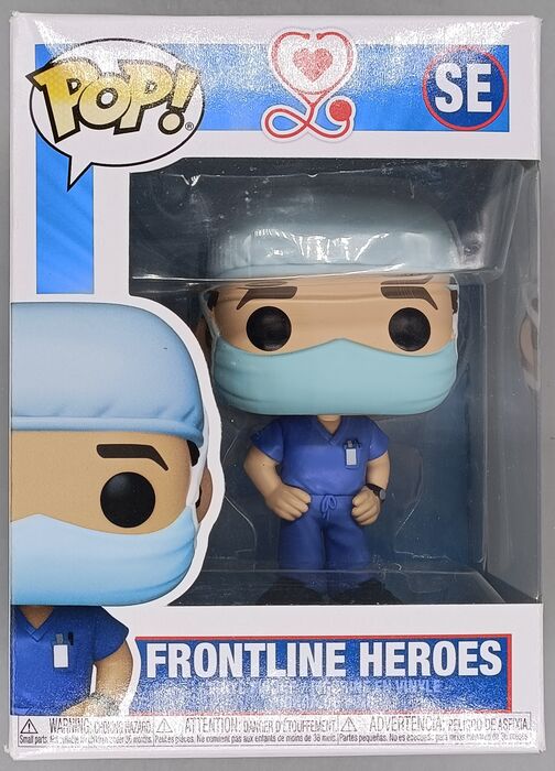 SE Male Hospital Worker 1 - Frontline Heroes - Box Damaged Funko POP Funko