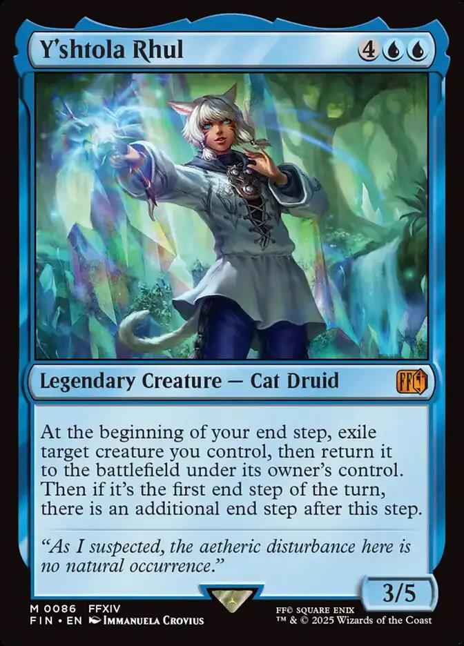 86 - Y'shtola Rhul - Final Fantasy - Normal - Magic: The Gathering Card