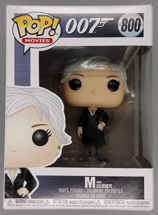 800 M (from GoldenEye) - James Bond Funko POP - Box Damaged Funko