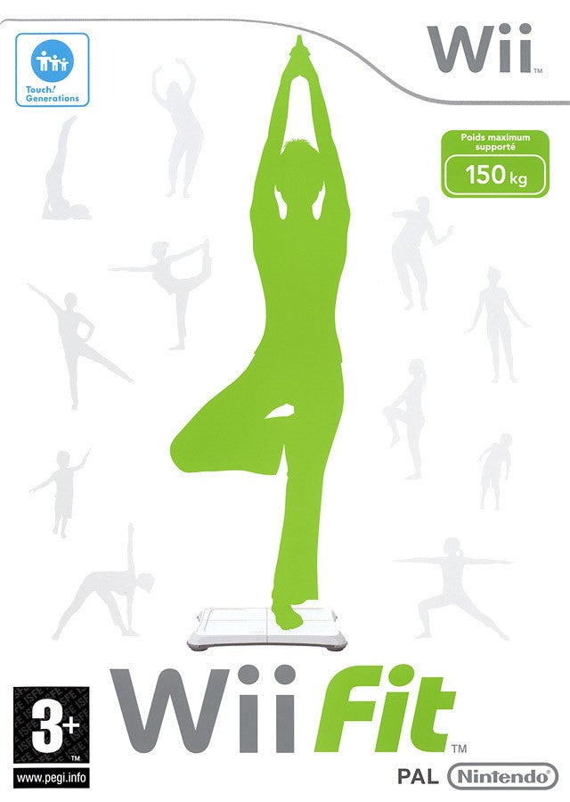 Wii Fit Original (No Balance Board) for Nintendo Wii and Wii-U Nintendo