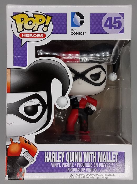 45 Harley Quinn with Mallet - DC Comics - Funko POP - Box Damaged Funko