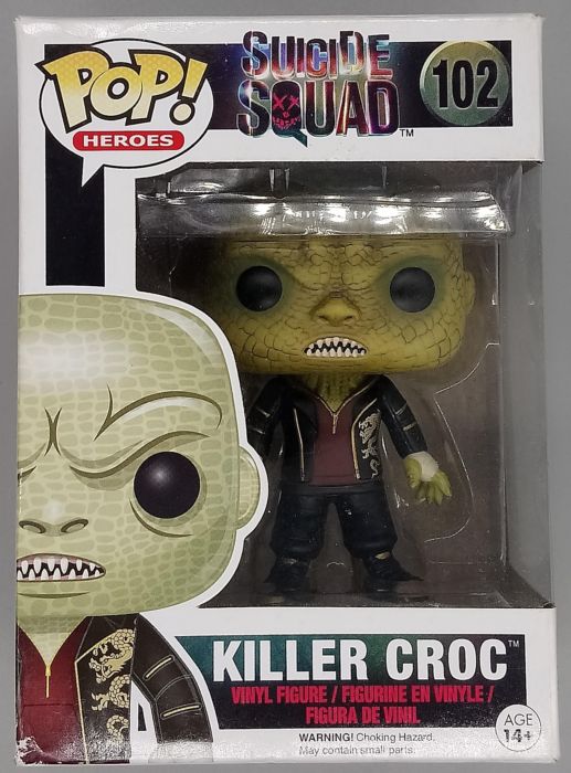 102 Killer Croc - DC Suicide Squad - Box Damaged Funko POP Funko