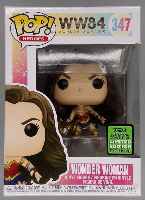 347 Wonder Woman (w/ Tiara Boomerang) DC WW84 Funko POP