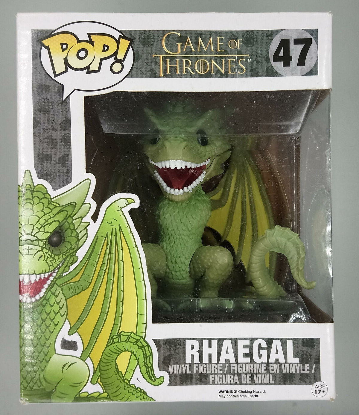 47 Rhaegal - 6 Inch - Game of Thrones Funko POP Funko