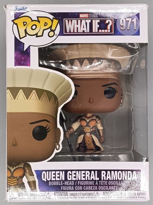 971 Queen General Ramonda - Marvel What if...? Box Damaged Funko POP Funko