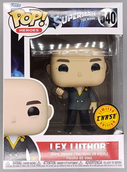 540 Lex Luthor - Chase (Bald) - DC Superman (1978) Funko POP - Brand New Funko