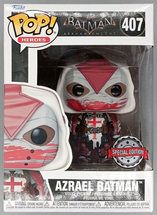 407 Azrael Batman - DC Batman Arkham Knight - Box Damaged Funko POP Funko