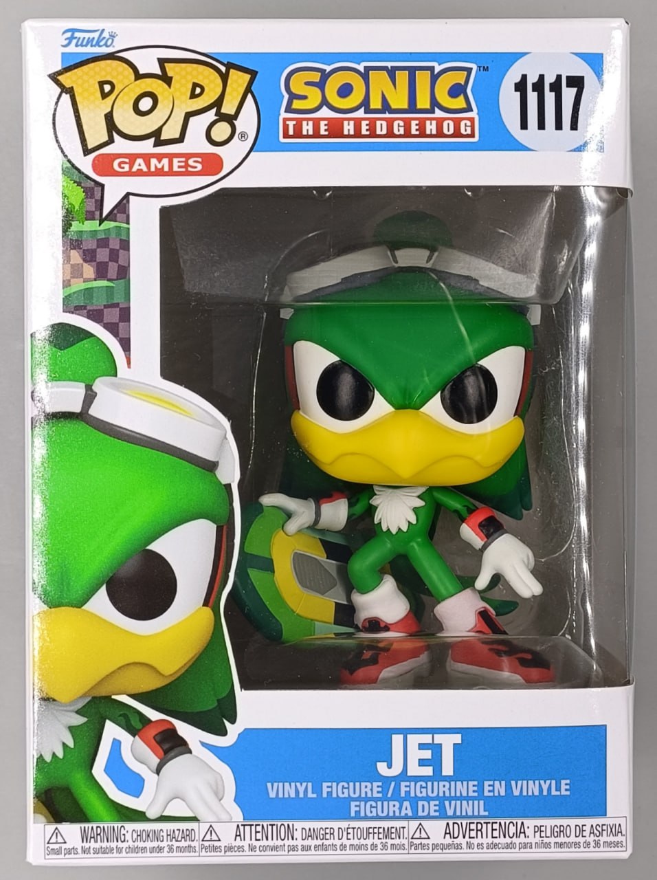 1117 Jet - Sonic the Hedgehog Funko POP