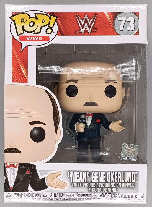 73 Mean Gene Okerlund - WWE - Box Damaged Funko POP Funko