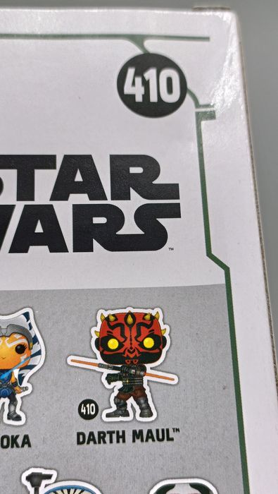 410 Darth Maul - Star Wars Clone Wars - Box Damaged Funko POP