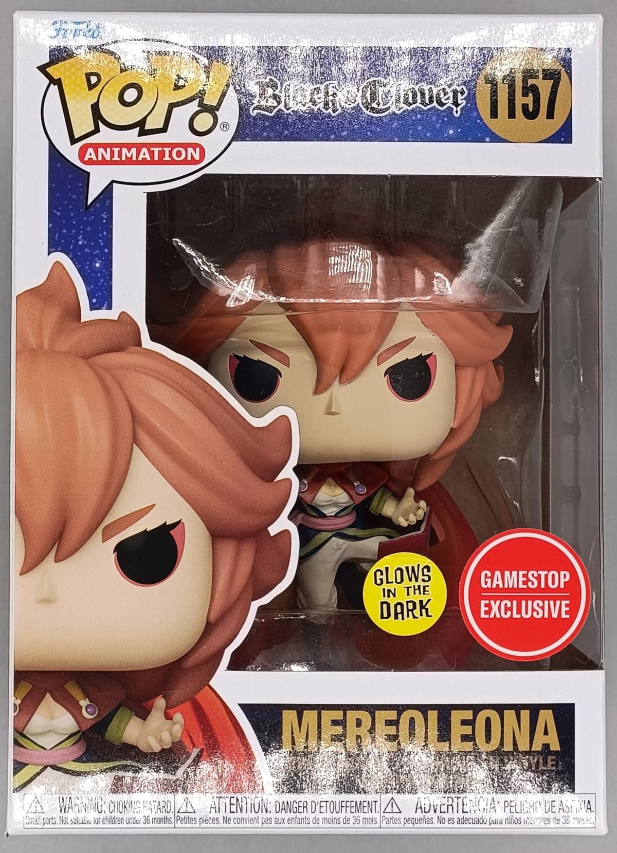 1157 Mereoleona Glow - Black Clover - Funko POP - Box Damaged Funko