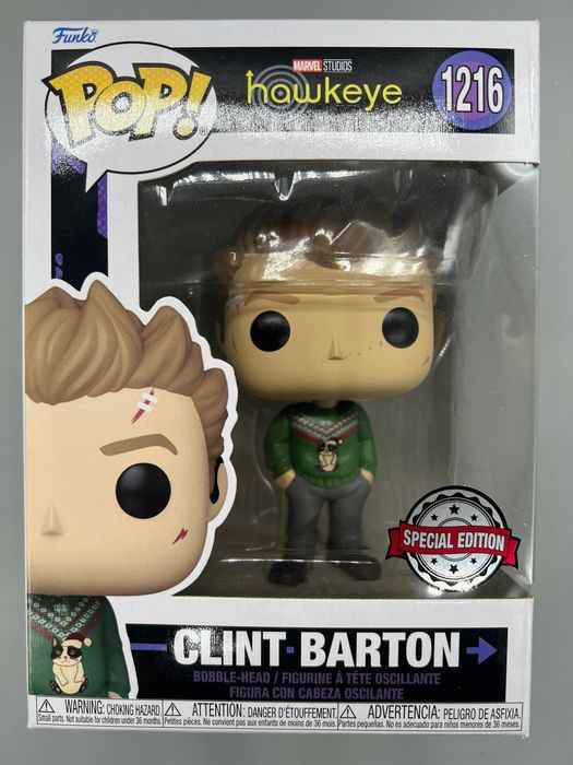 1216 Clint Barton (Christmas) - Marvel Hawkeye Funko POP Funko