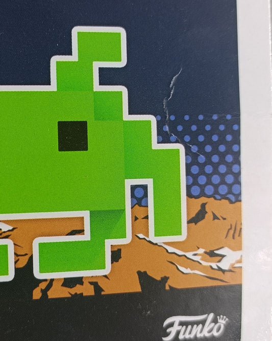 33 Medium Invader - Glow 8-Bit Space Invaders - Funko POP - Box Damaged