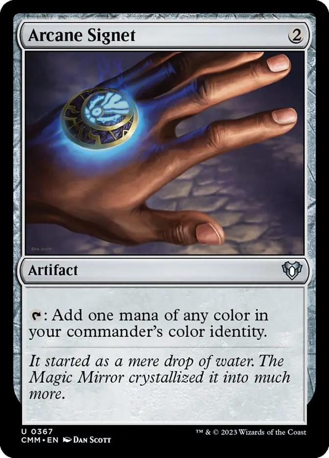 367 - Arcane Signet - Commander Masters - Normal - Magic: The Gathering Card
