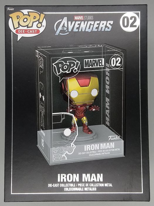 02 Iron Man - Marvel - DieCast Funko POP Funko