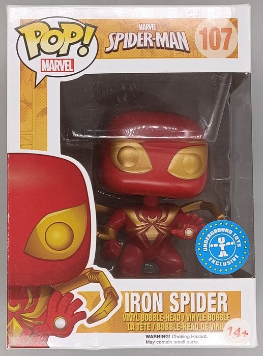 107 Iron Spider - Marvel Spider-Man - Box Damaged Funko POP Funko