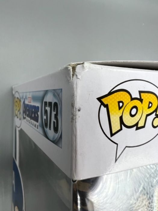 573 Captain America Mjolnir & Broken Shield Marvel A Box Damaged Funko POP