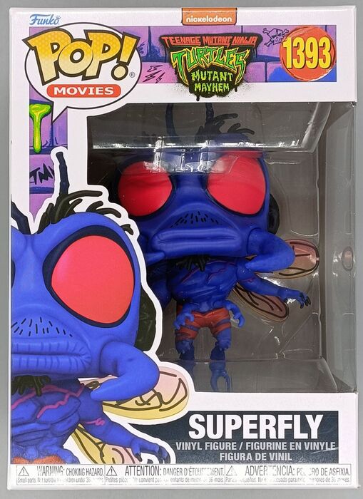 1393 Superfly - Teenage Mutant Ninja Turtles TMNT Funko POP - Brand New Funko