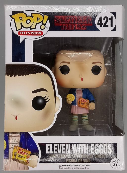 421 Eleven with Eggos - Stranger Things - Box Damaged Funko POP Funko
