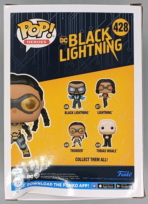 428 Thunder - DC Black Lightning - Box Damaged Funko POP