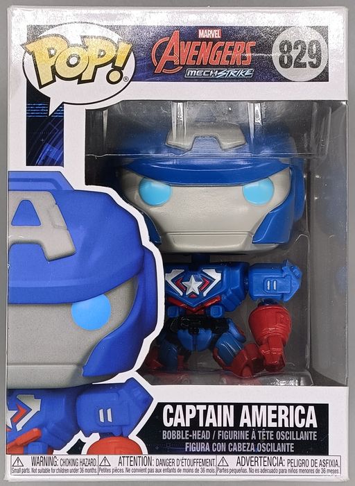 829 Captain America - Marvel Mech - Box Damaged Funko POP Funko