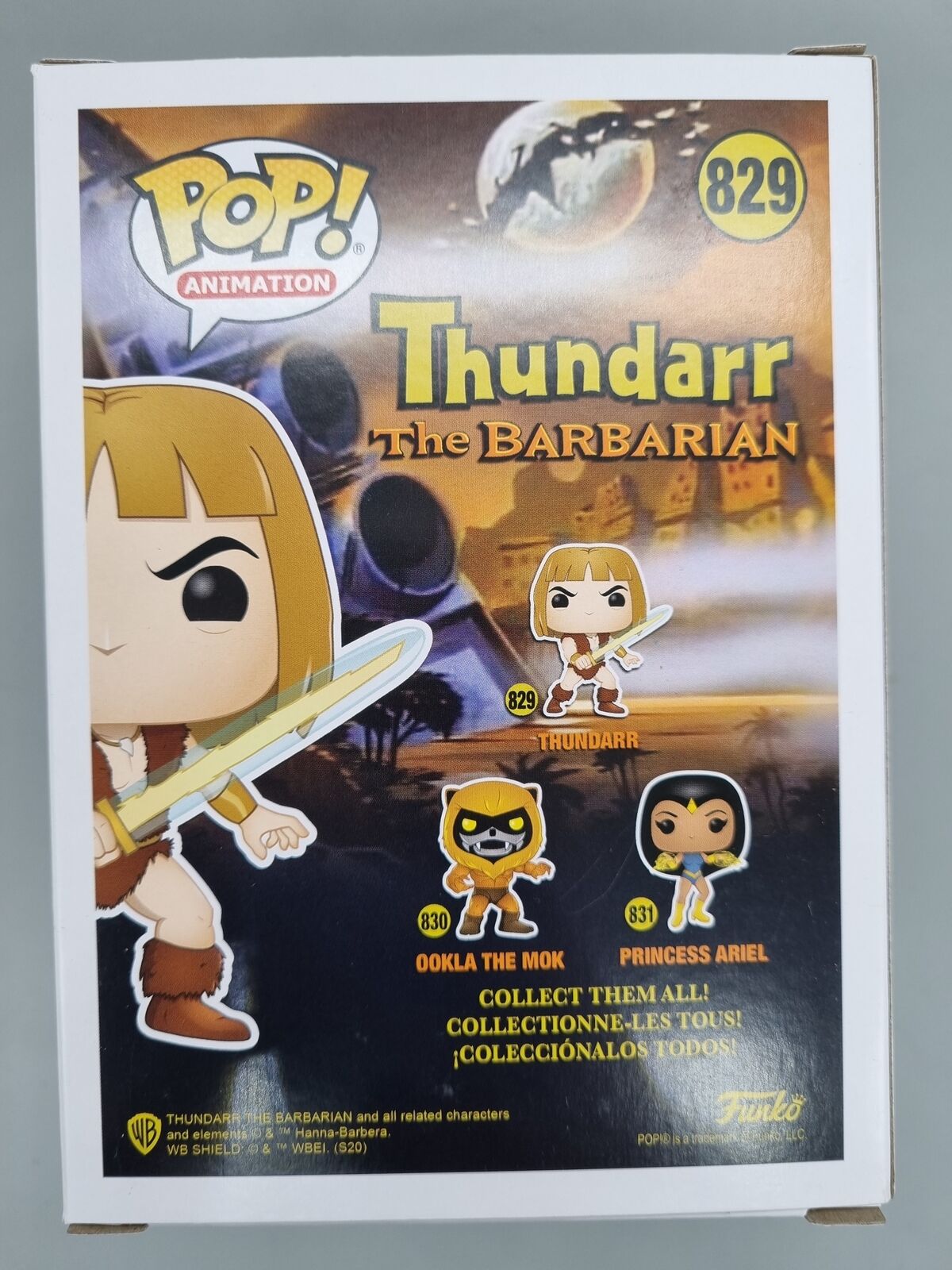 829 Thundarr The Barbarian - 2020 Con Exclusive Funko POP