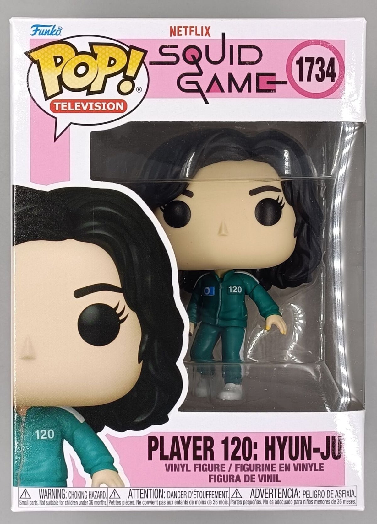 1734 Player 120 - Squid Game Funko POP - Brand New Funko
